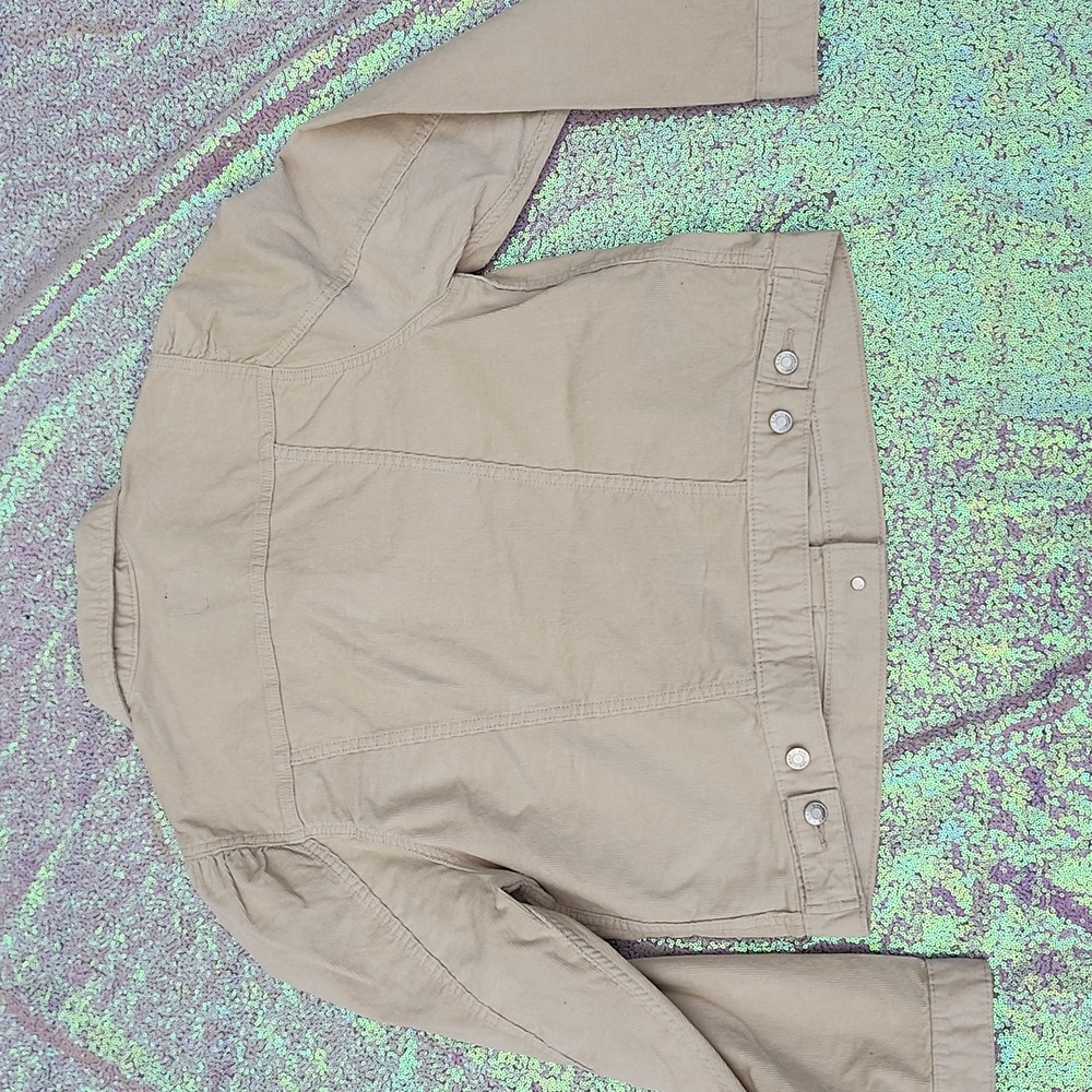 GAP Women's Cream Corduroy Jacket NWT Large So Nice!! - Picture 4 of 4